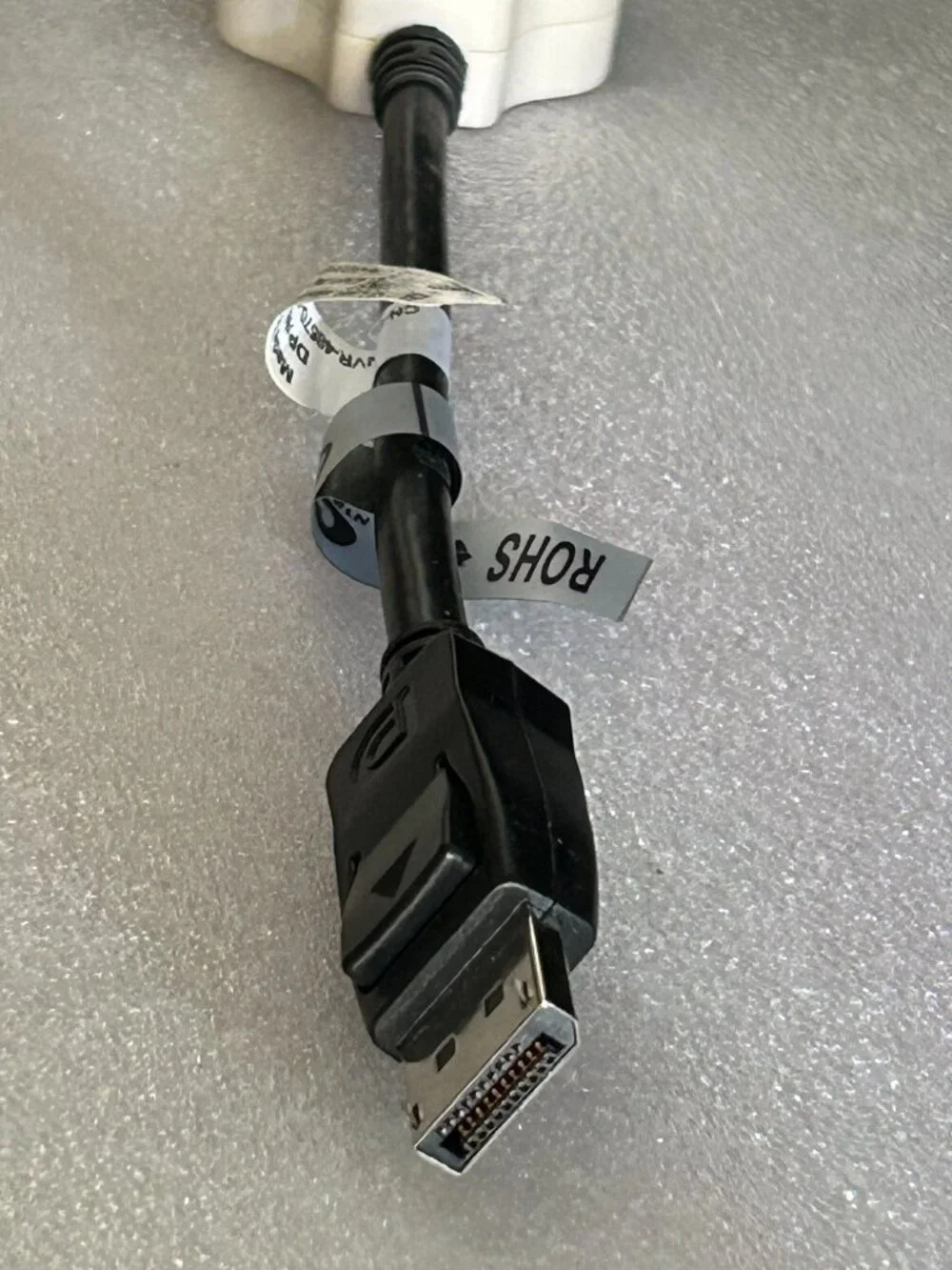 Genuine DELL PN-023NVR DisplayPort-to-DVI dongle cable NEW